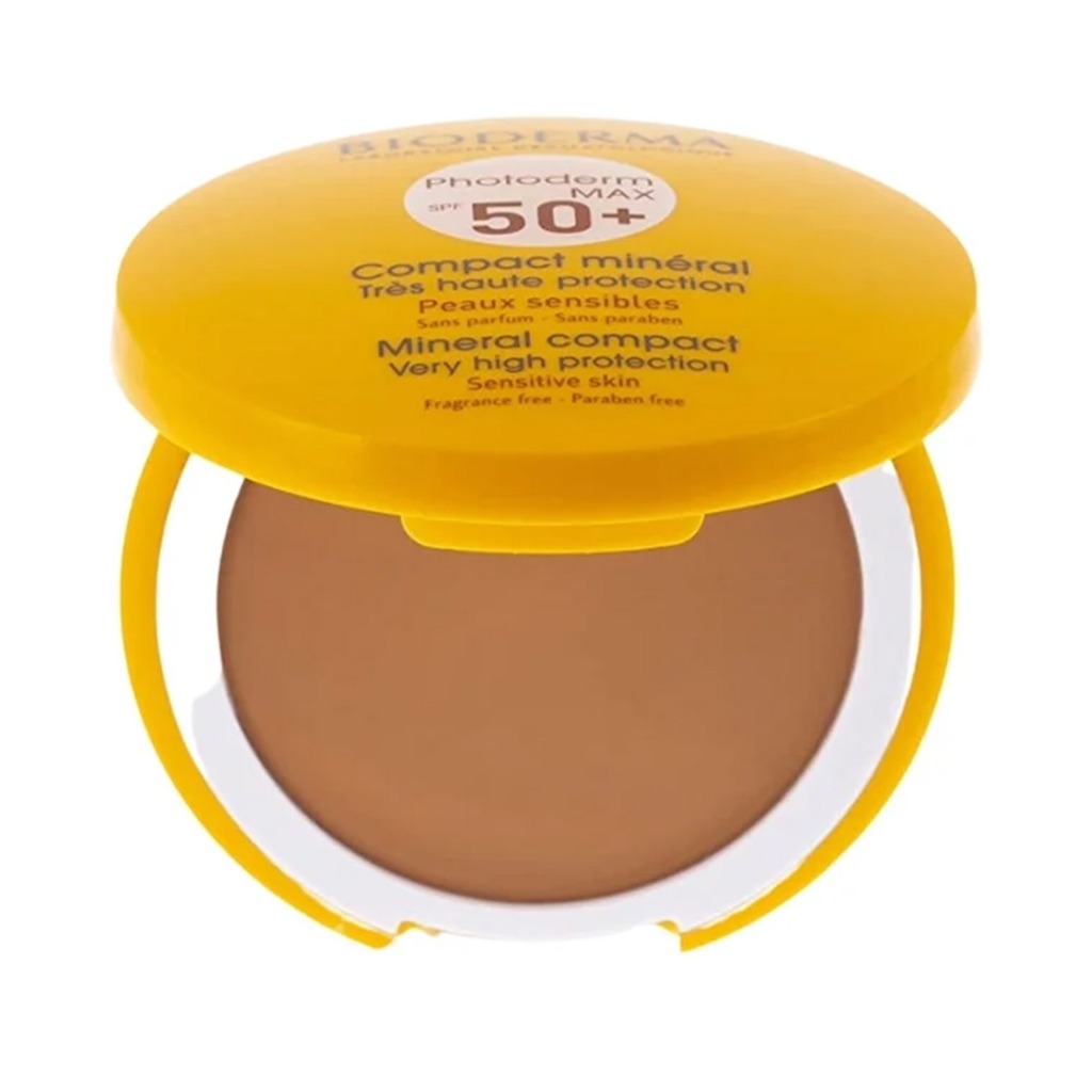 Bioderma Photoderm Max SPF50+ Mineral Sunscreen Compact, Dark Shade 10g
