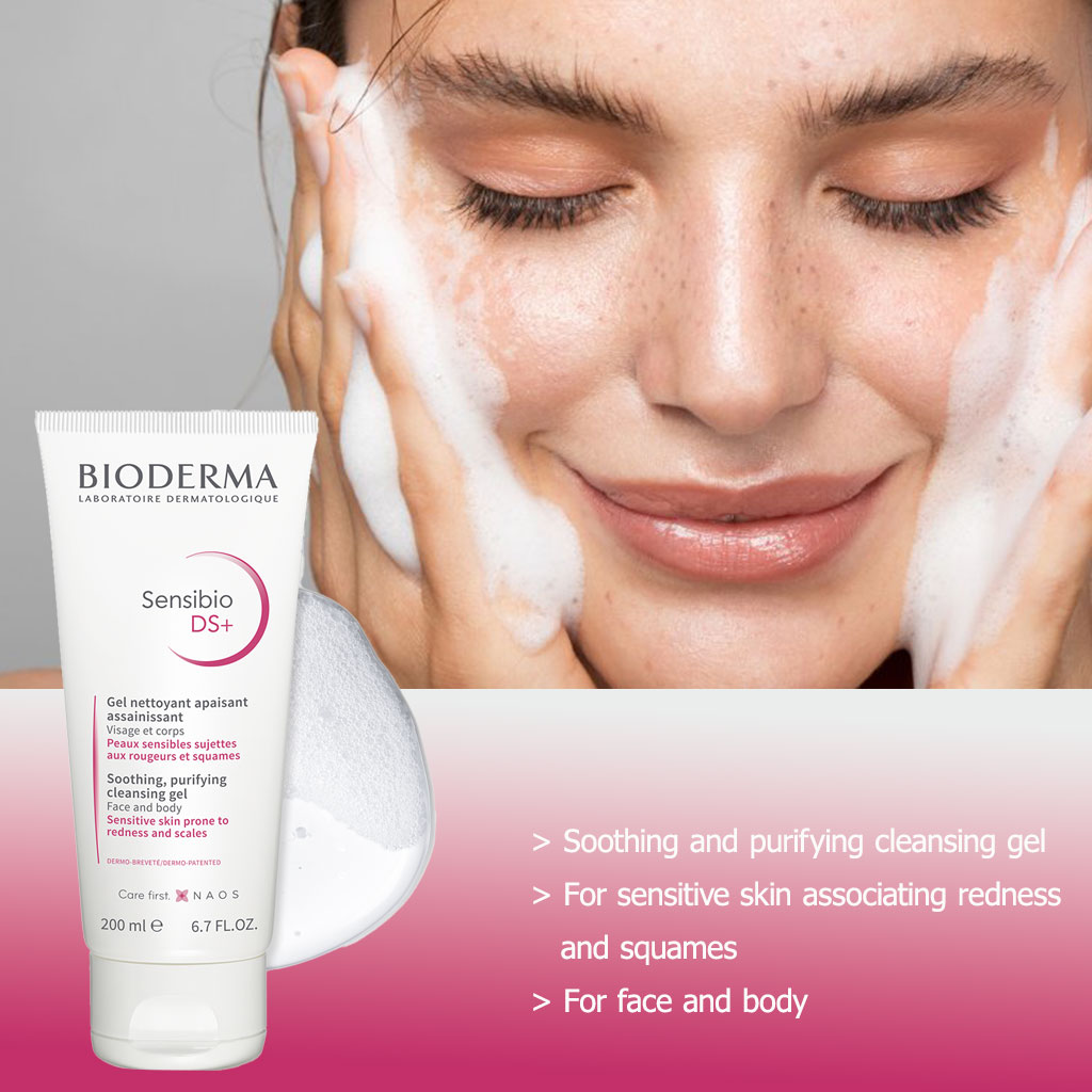 Bioderma Sensibio DS+ Cleansing Gel 200 mL