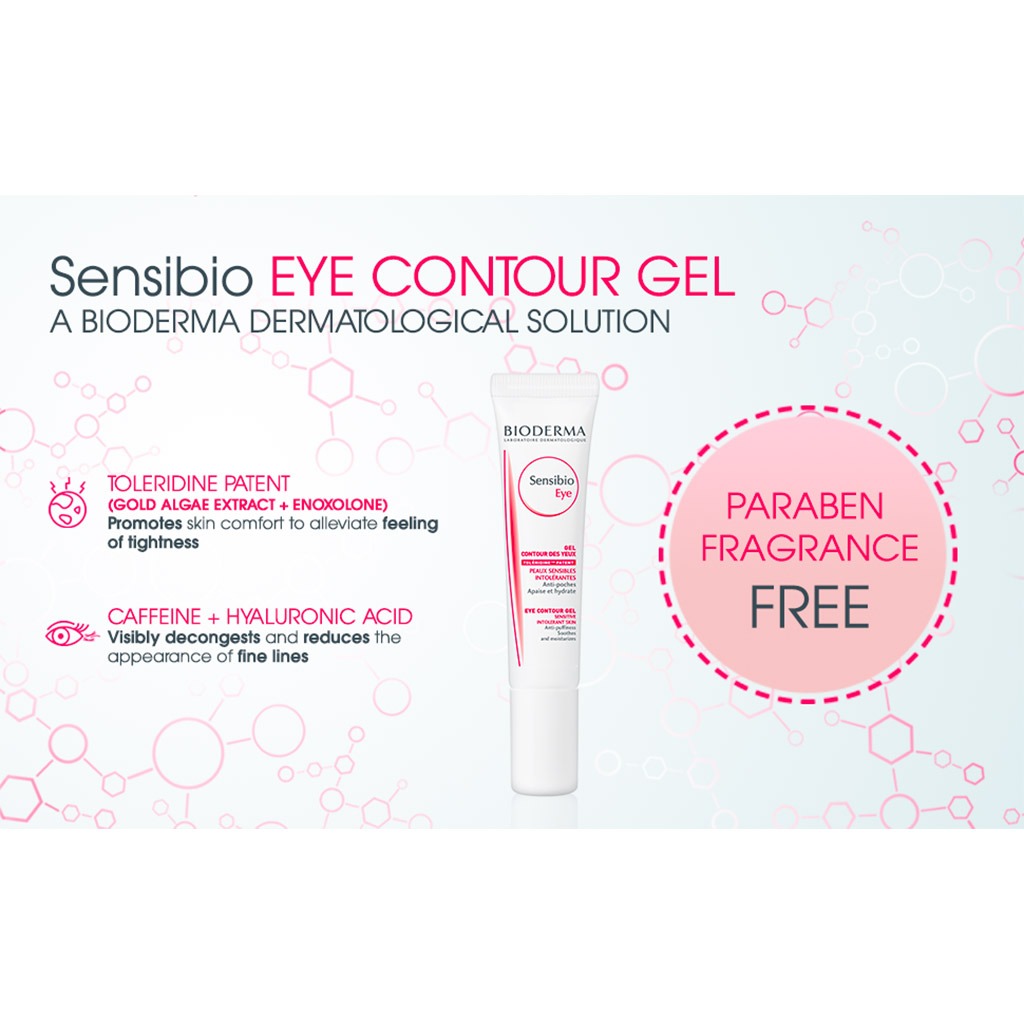Bioderma Sensibio Eye Contour Gel 15 mL