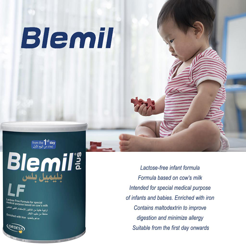 Blemil Plus LF Lactose Free Baby Milk Formula For 0+ Months 400g