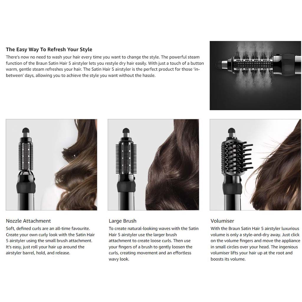 Braun Satin Hair 5 Steam Power Air Styler AS530