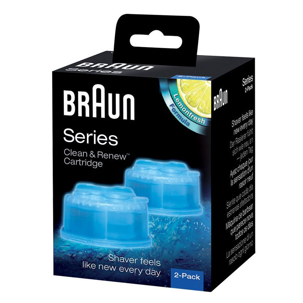 Braun Series Clean & Renew Cartridge 2-Pack