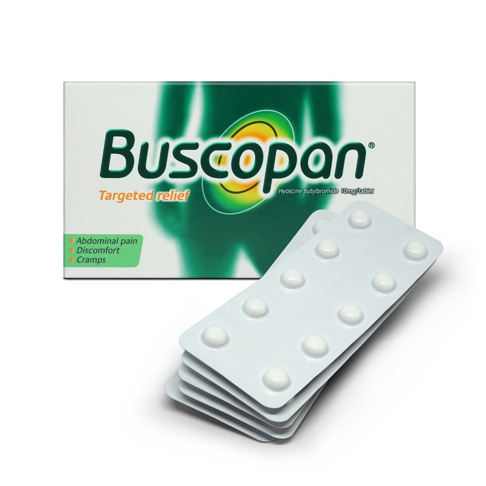 Buscopan 10 mg Tablets 20's