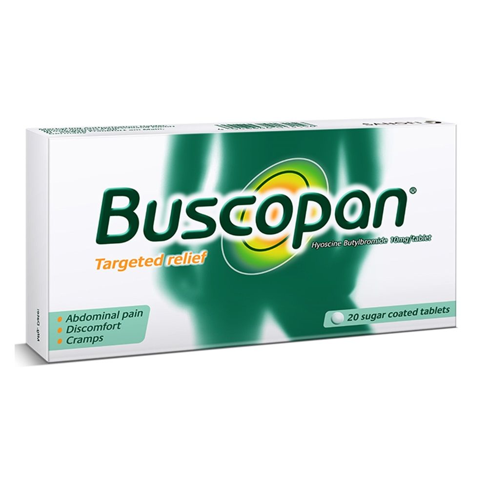 Buscopan 10 mg Tablets 20's