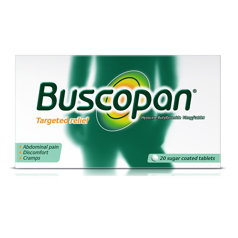 Buscopan 10 mg Tablets 20's