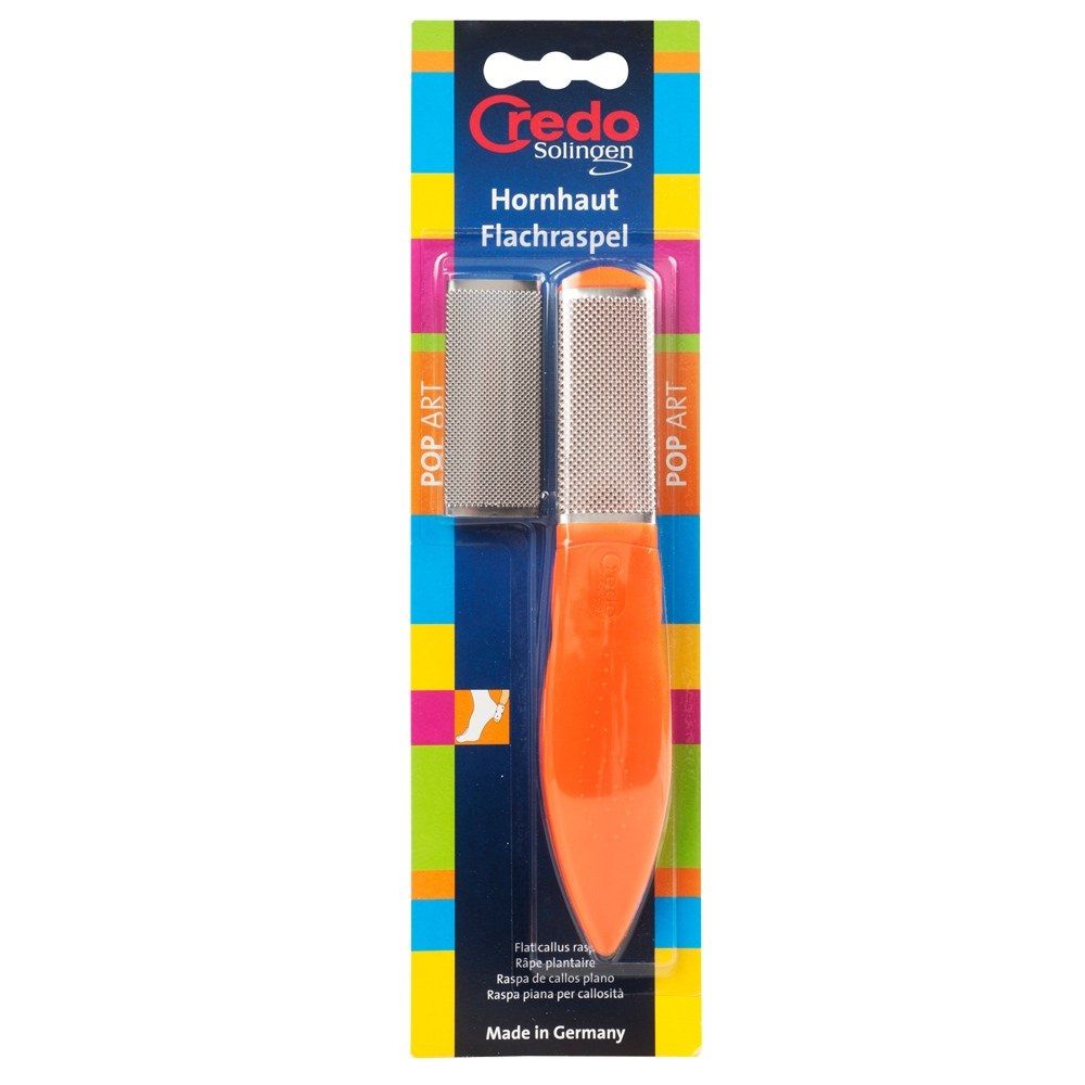 Credo Solingen Flat Callus Rasp Pop Art