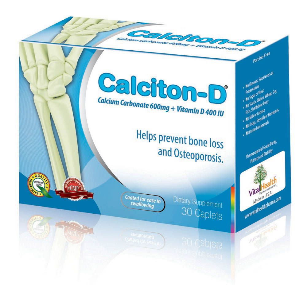 Vital Health Calciton D Caplets 30's