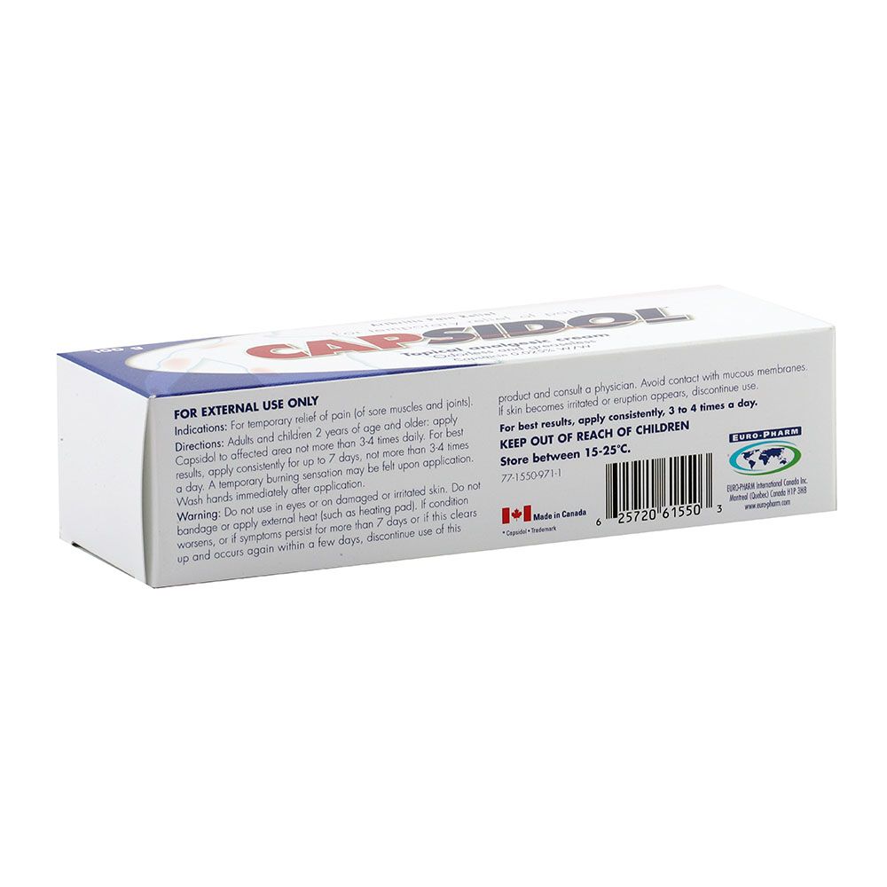 Capsidol Cream 100 g