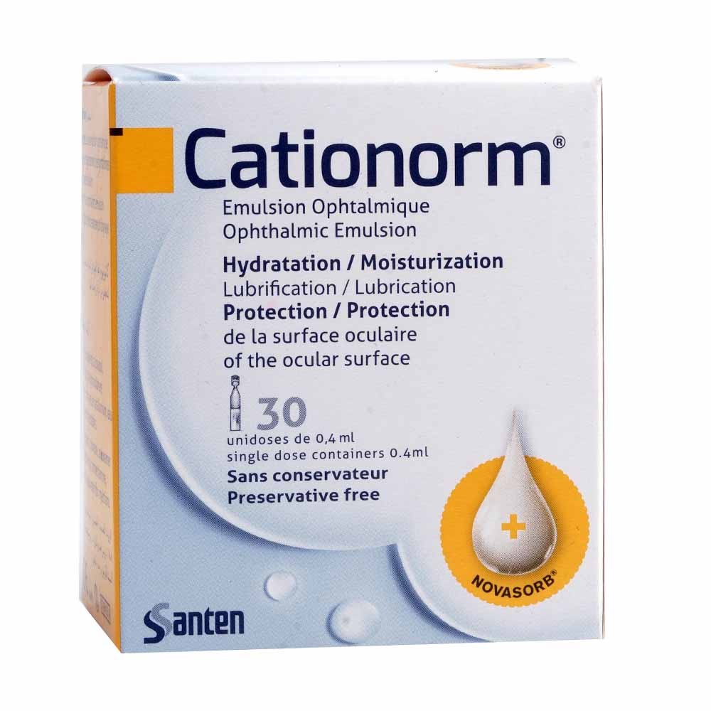 Cationorm Ophthalmic Emulsion 30's
