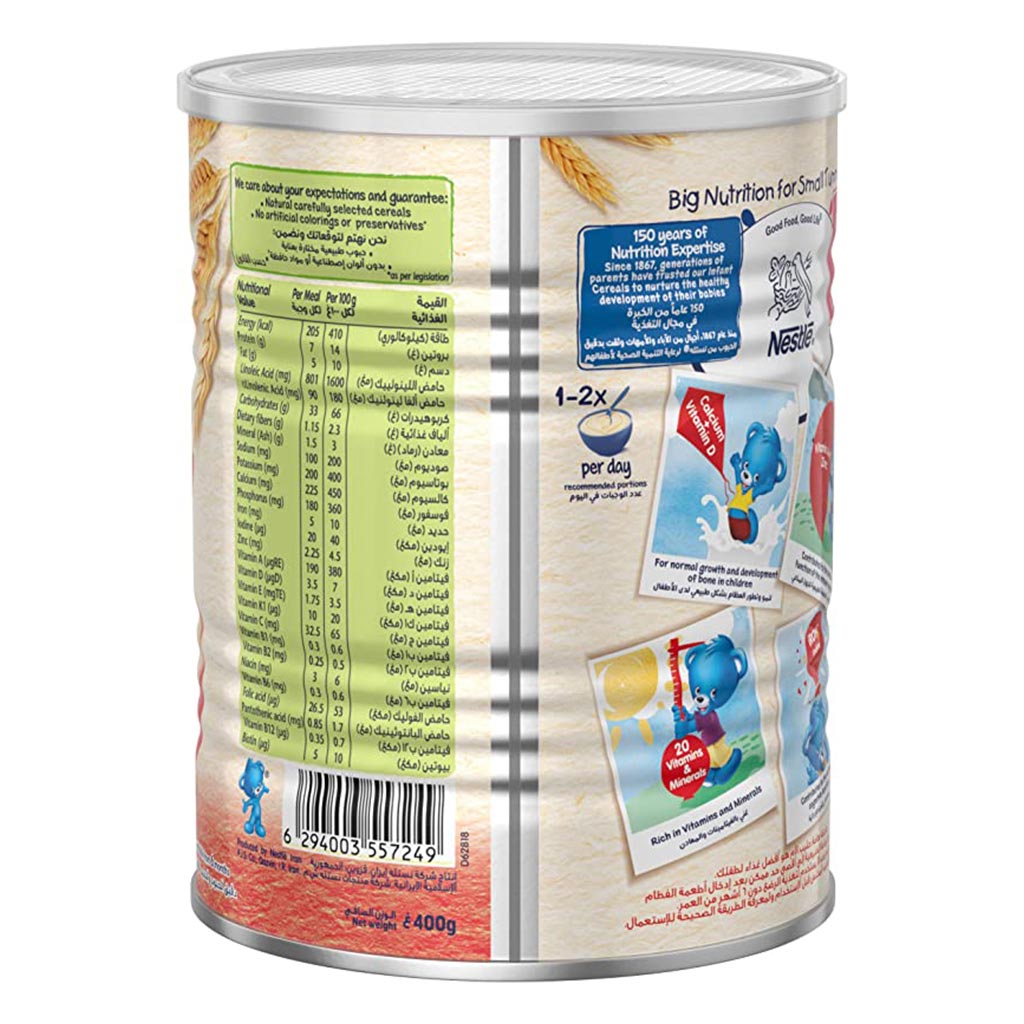 Nestle Cerelac Wheat & Dates Infant Cereals From 6 Months 400g