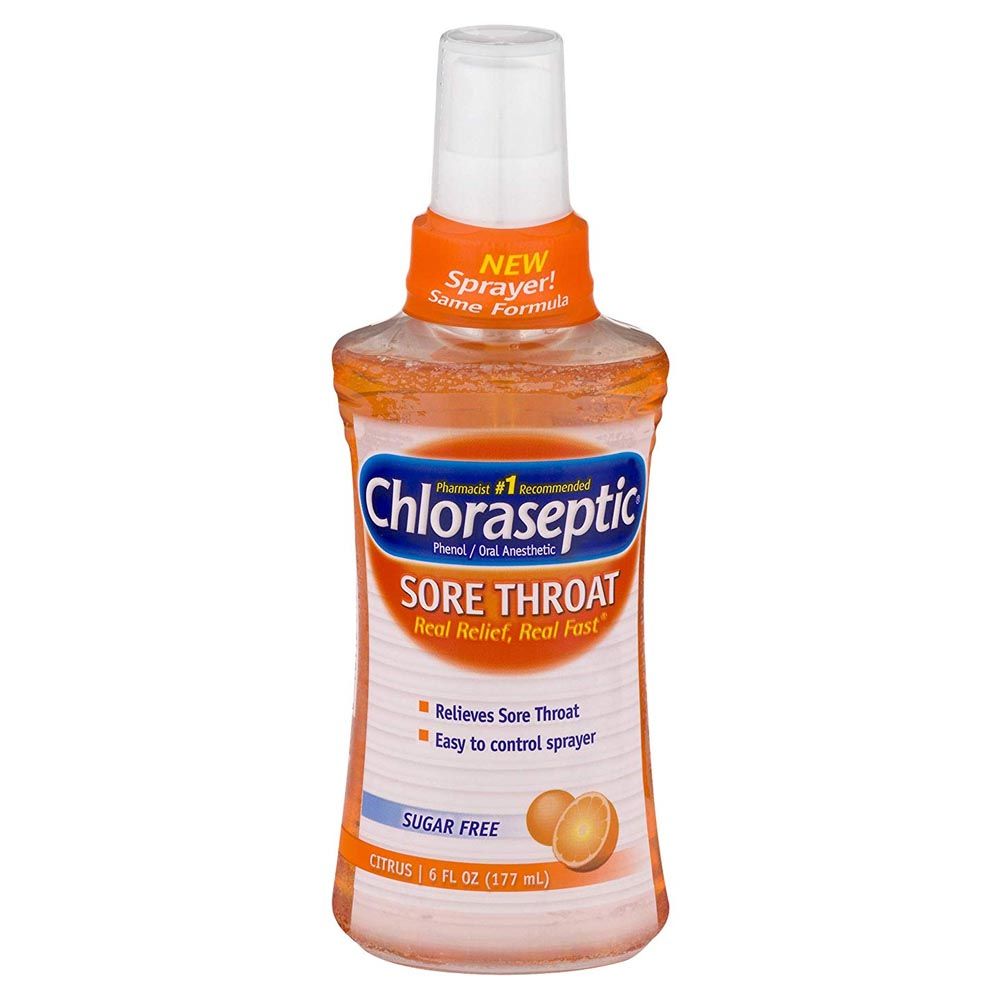 Chloraseptic Sore Throat Citrus Spray 177 mL