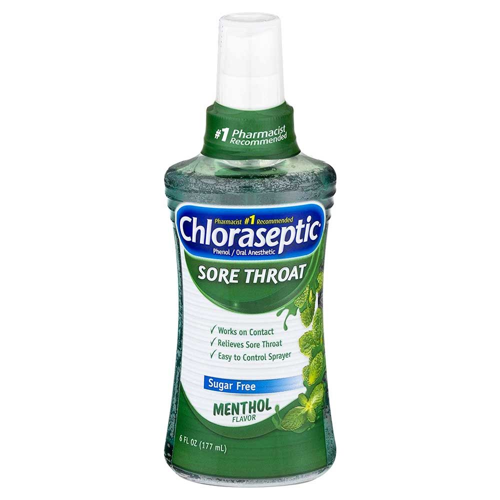 Chloraseptic Sore Throat Menthol Spray 177 mL