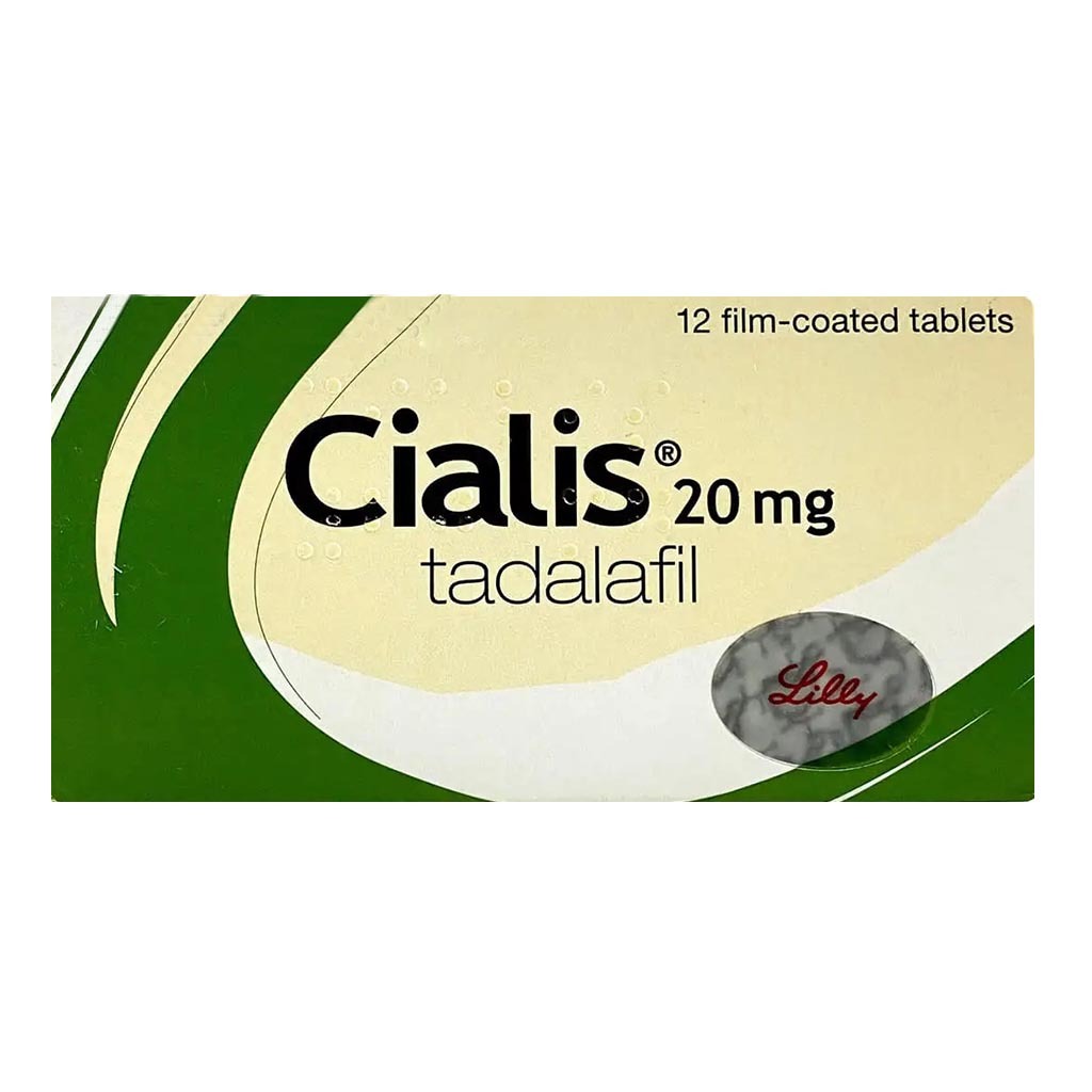 Cialis 20mg Tablets, Pack of 12's
