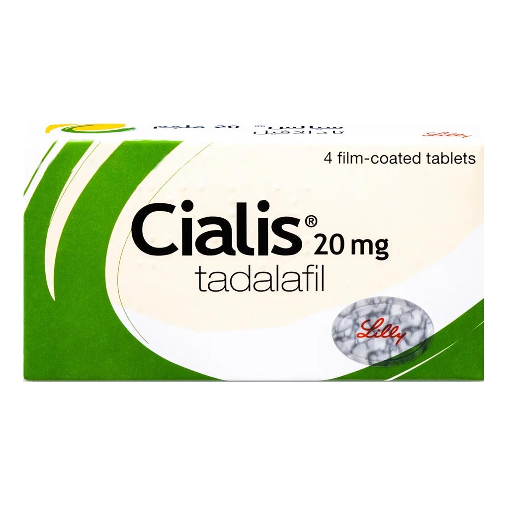 Cialis 20mg Tablets, Pack of 4's