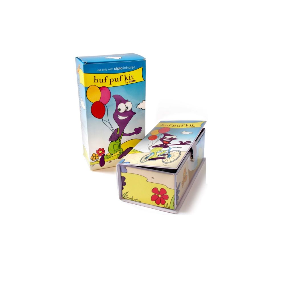 Cipla Huf Puf Kit Zerostat VT Spacer with Baby Mask