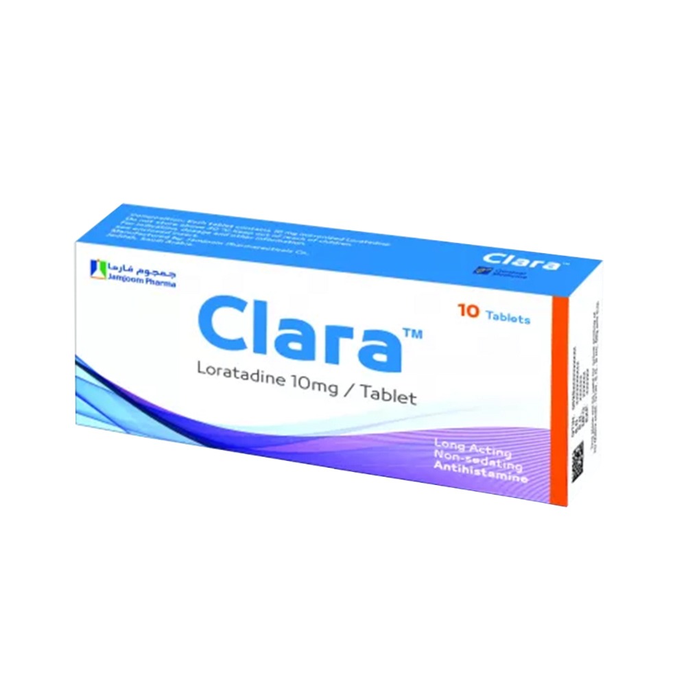 Clara 10 mg Tablet 10's