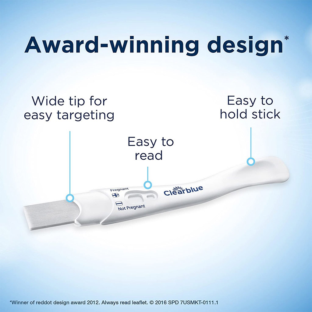 Clear Blue Plus Rapid Detection Pregnancy Tests Kit, Pack of 2's