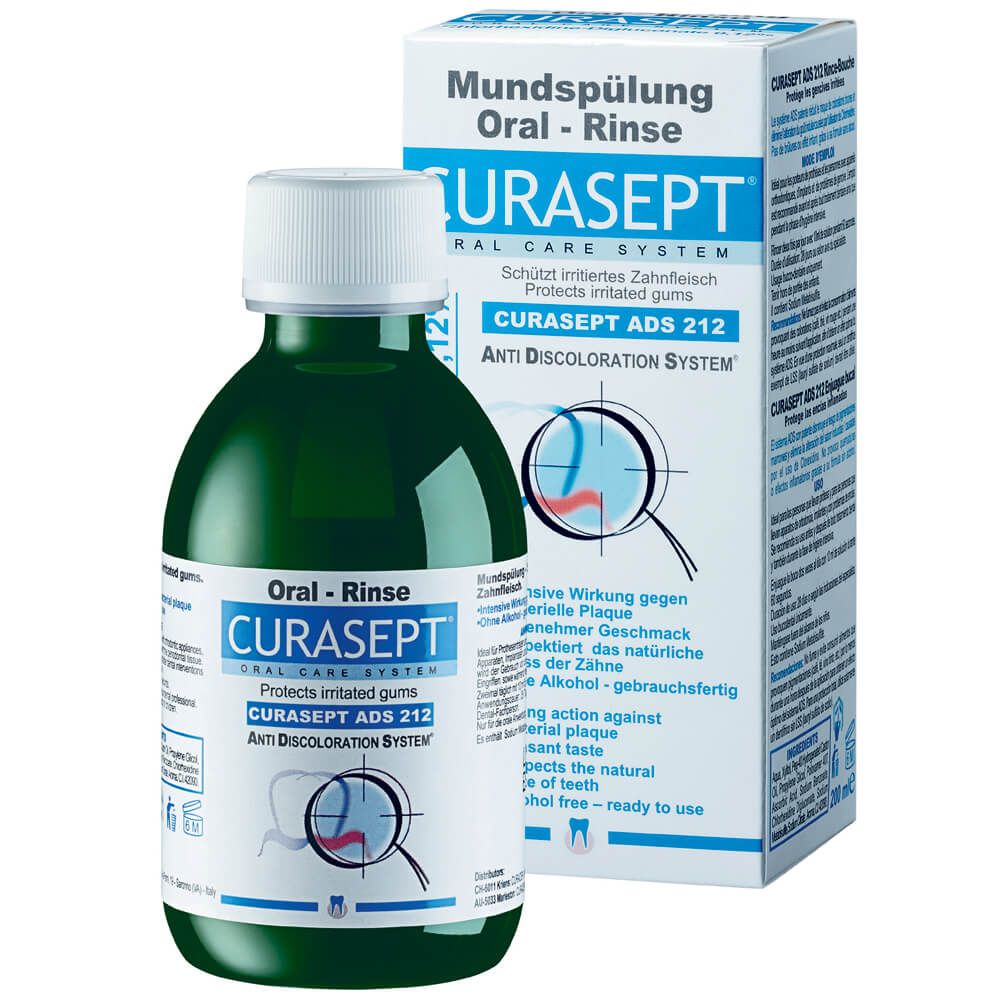 Curasept Anti Discoloration System 212 Mouthwash 200 mL