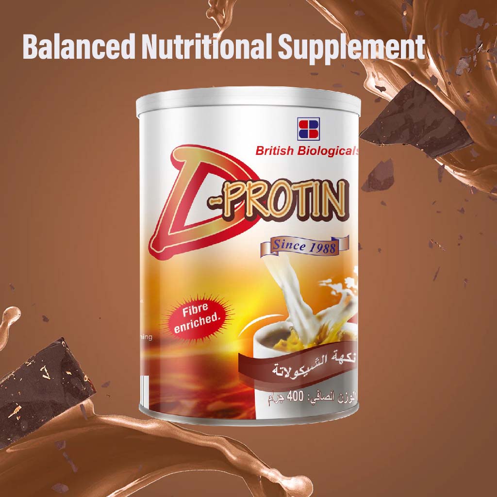 D-Protin Chocolate Powder 400 g