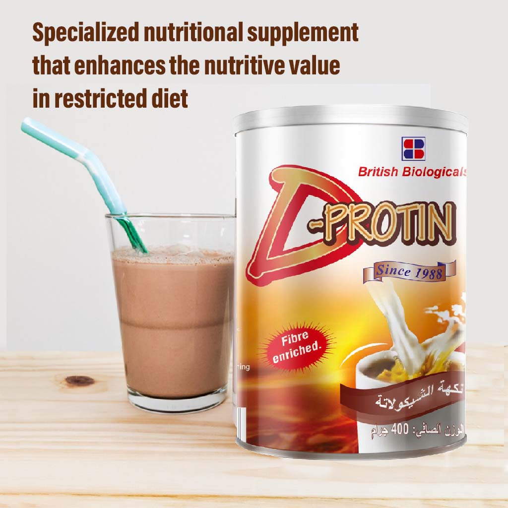 D-Protin Chocolate Powder 400 g
