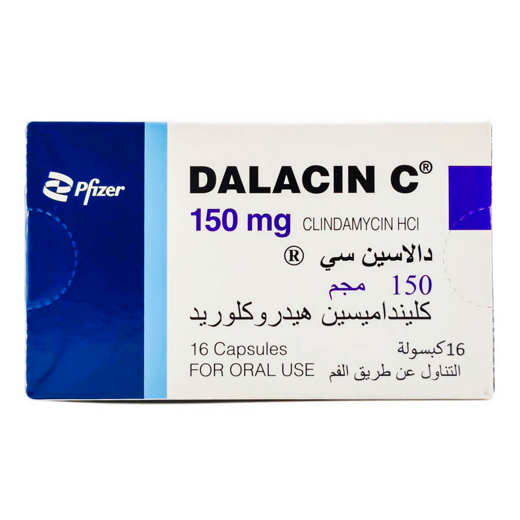 Dalacin C 150mg Capsules, Pack of 16's