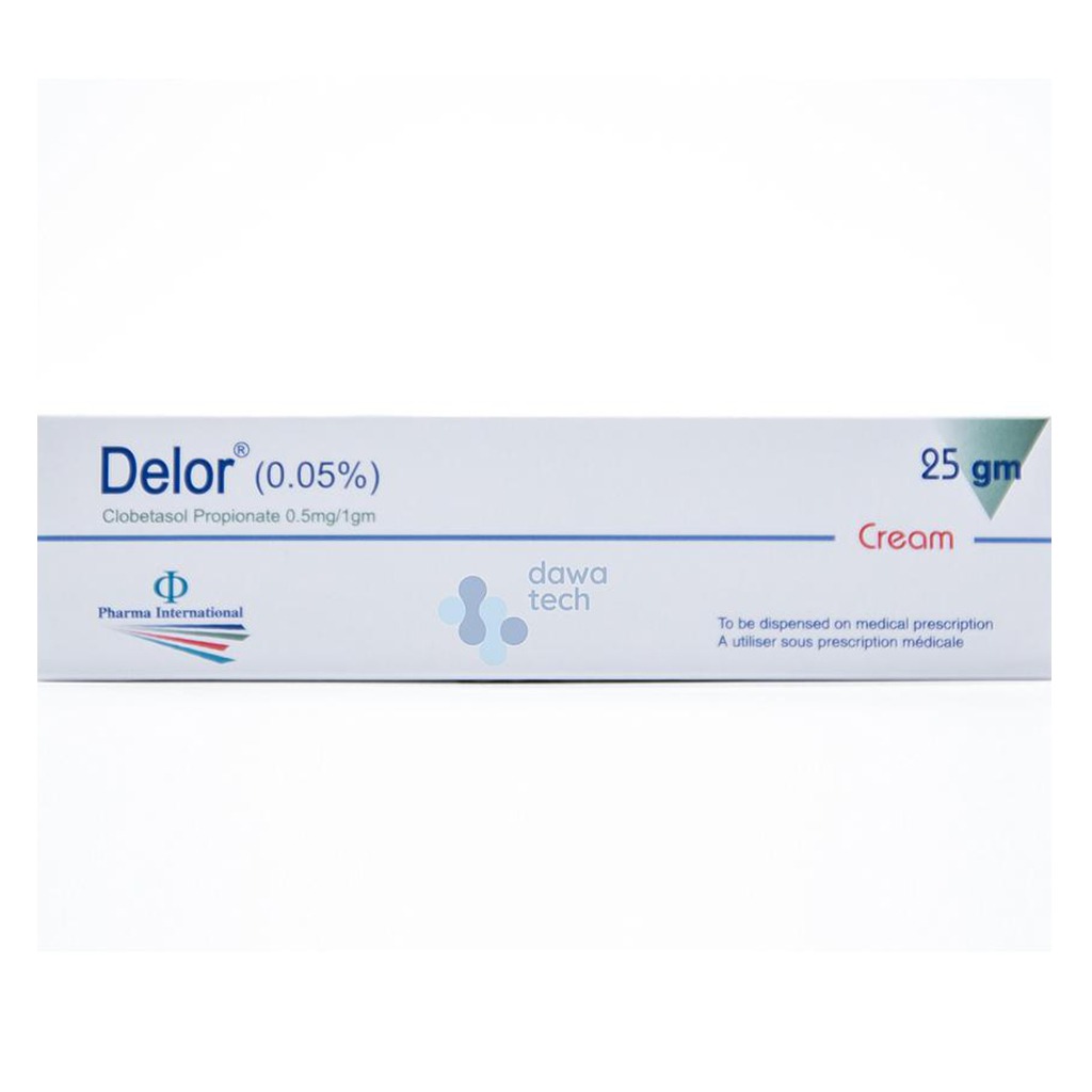 Delor 0.05% Cream 25g