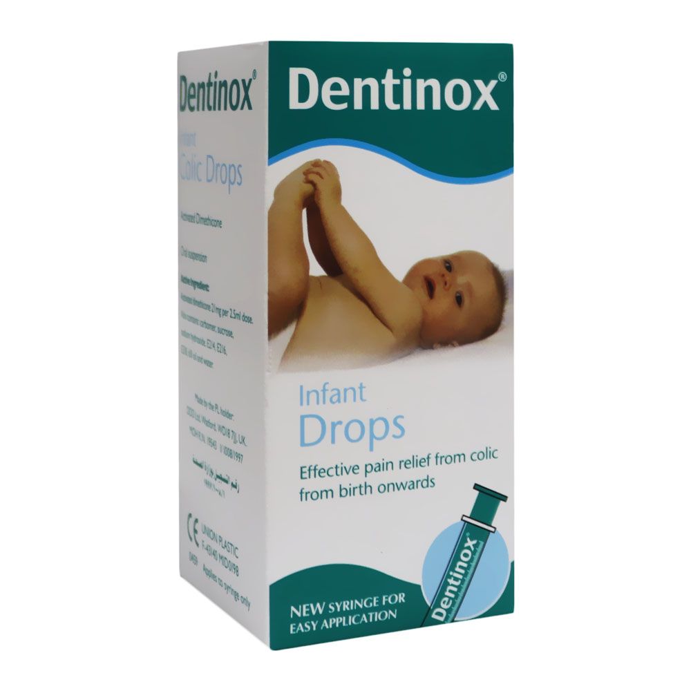 Dentinox Infant Colic Oral Drops With Activated Dimethicone 100ml