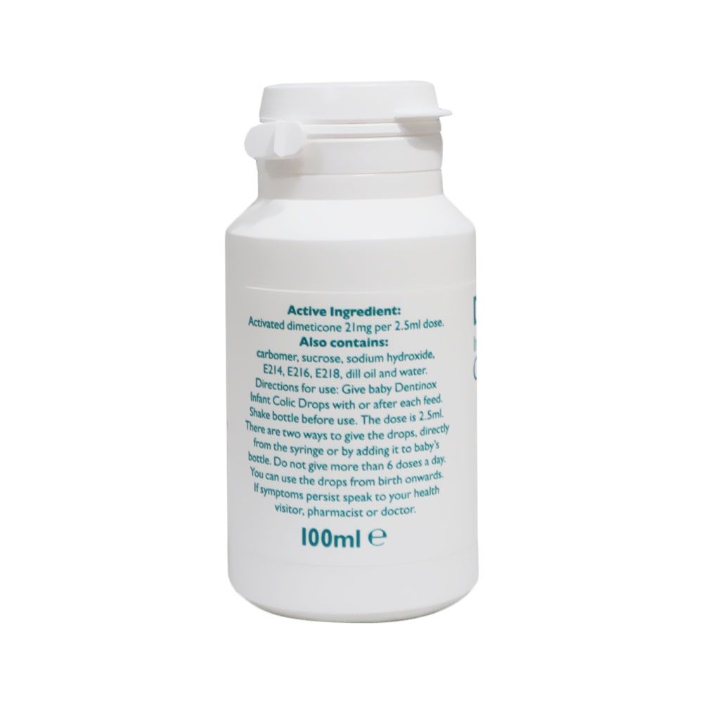 Dentinox Infant Colic Oral Drops With Activated Dimethicone 100ml