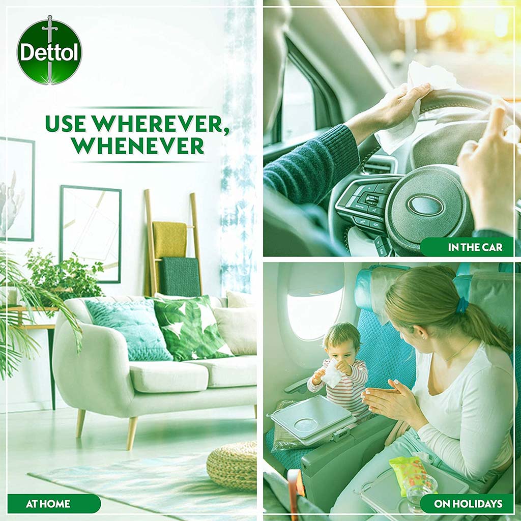 Dettol Anti-Bacterial Wipes 40's