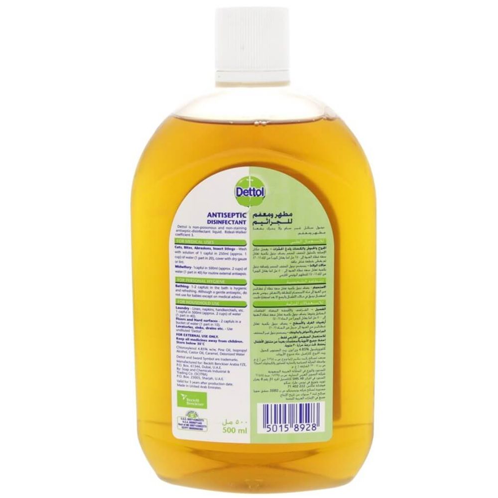 Dettol Antiseptic Disinfectant Liquid 500ml