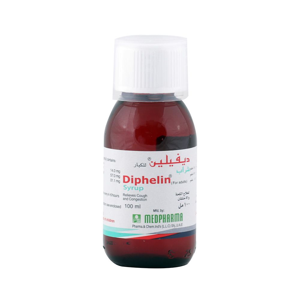 Diphelin Adult Syrup 100 mL