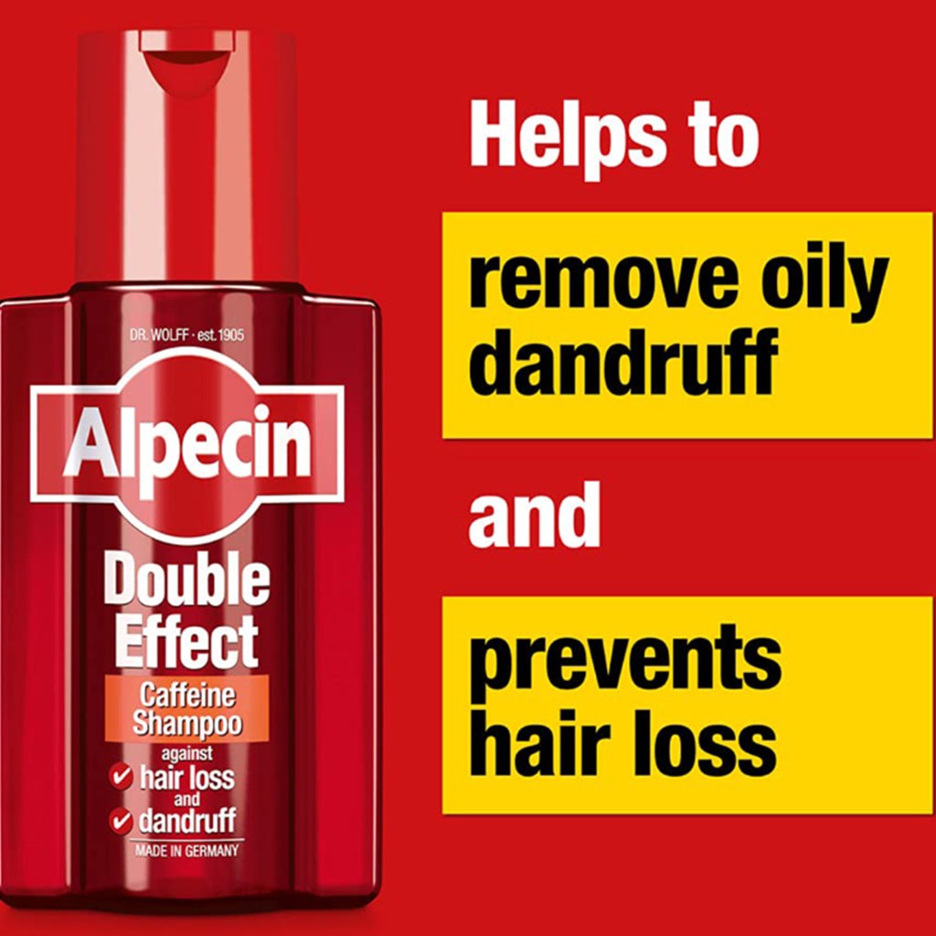 Dr.Wolff Alpecin Double Effect Caffeine Shampoo 200 mL
