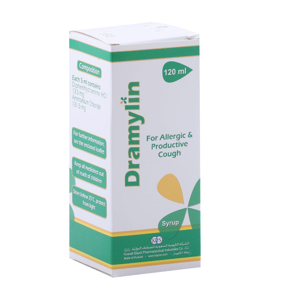 Dramylin Cough Syrup 120 mL