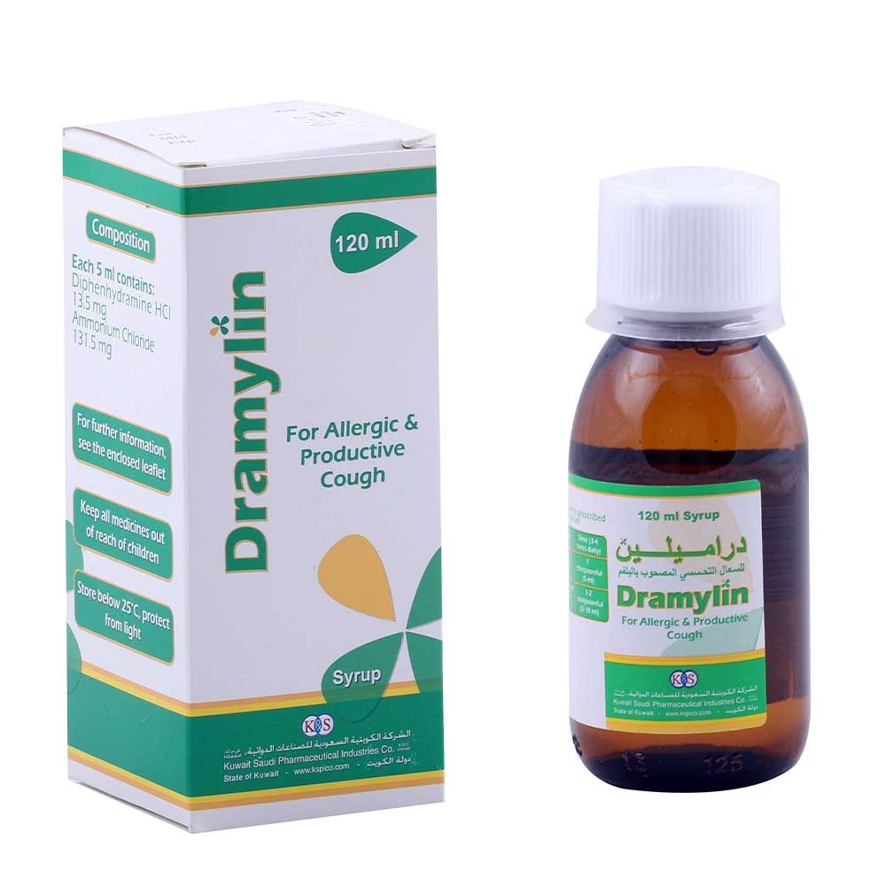 Dramylin Cough Syrup 120 mL