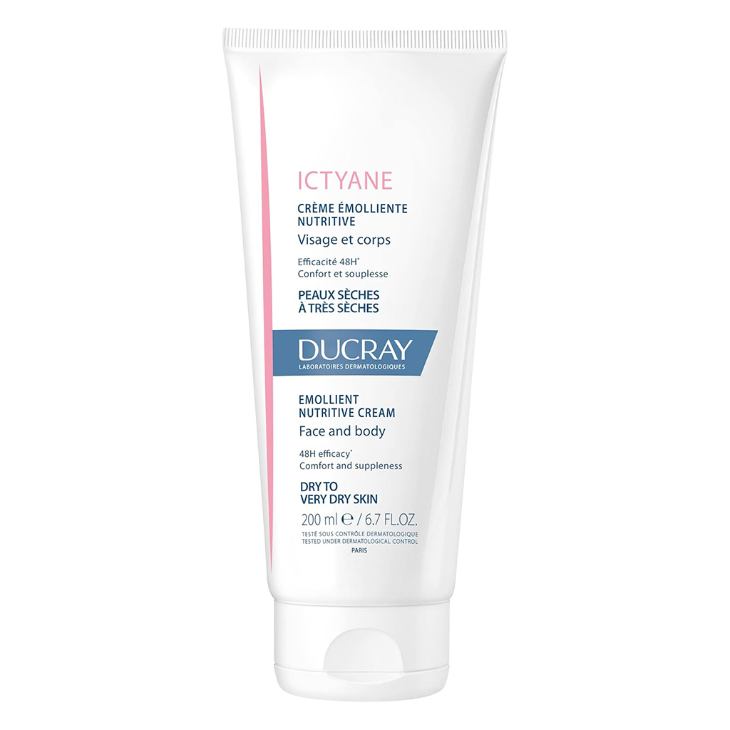 Ducray Ictyane Emollient Nutritive Cream For Face & Body 200ml