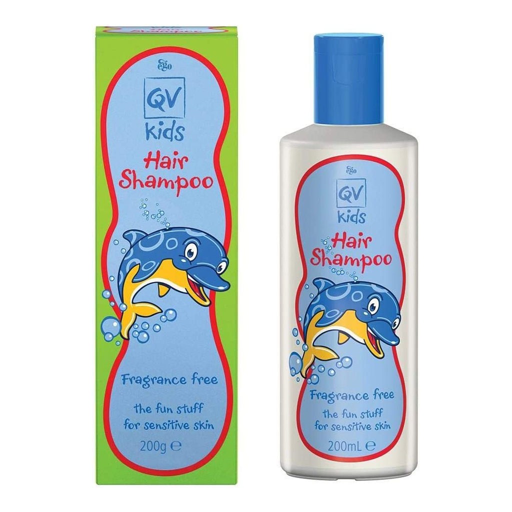 Ego QV Kids Fragrance Free Hair Shampoo For Sensitive skin 200g