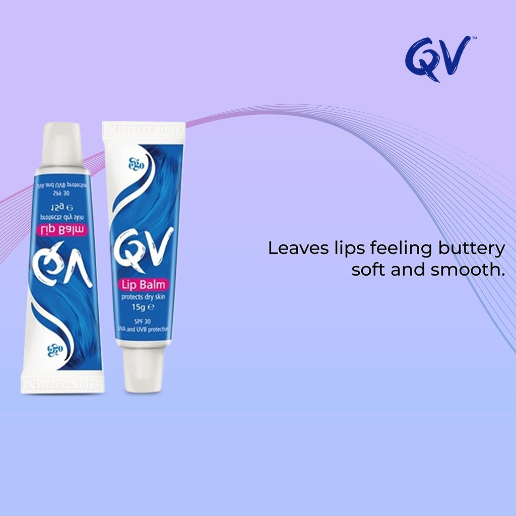 Ego QV Lip Balm With SPF30 For Chapped Lips 15g