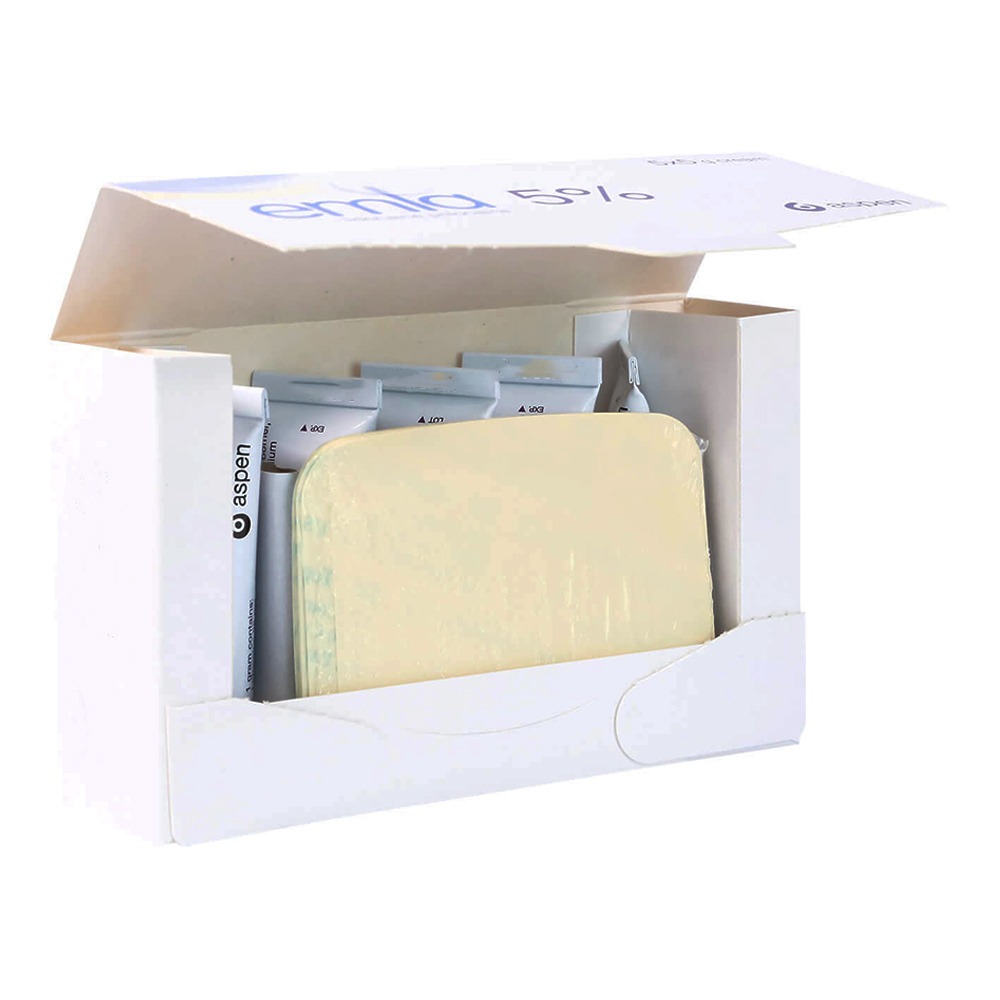 Aspen Emla Skin Numbing Topical Anaesthetic Cream 5 g 5's