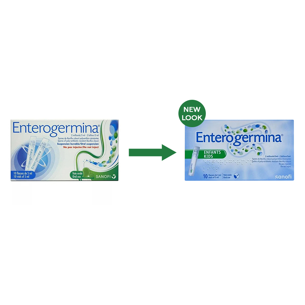 Enterogermina 2 Billion/5 mL Suspension Oral Vials 10's