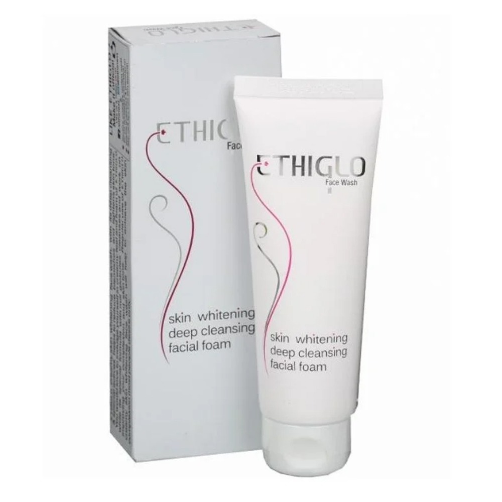 Ethiglo Skin Whitening Deep Cleansing Facial Foam 70g