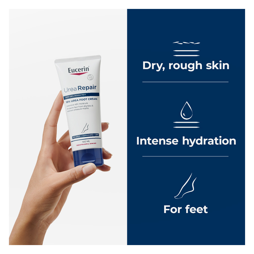 Eucerin Urea Repair 10% Urea Intensive Foot Repair Cream 100ml