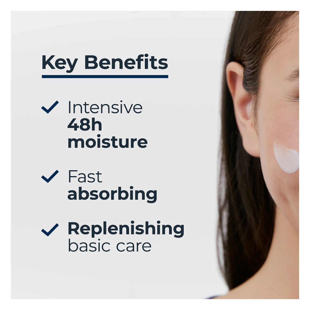 Eucerin Urea Repair 5% Urea Day Face Cream For Dry Skin 50ml