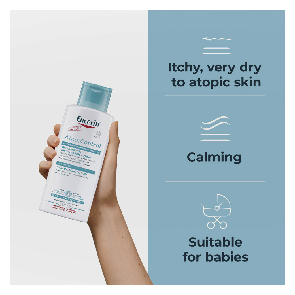 Eucerin AtopiControl Rich Calming Body Lotion 250ml