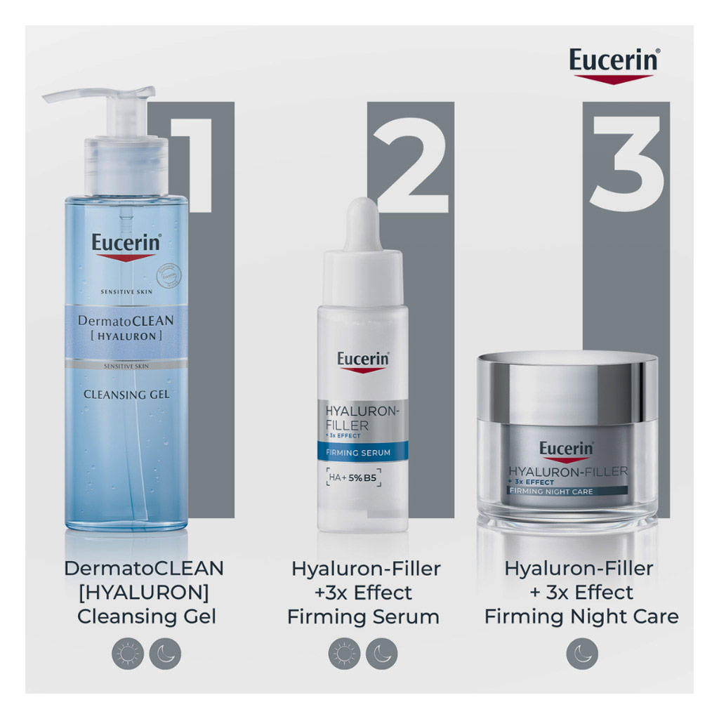 Eucerin Hyaluron-Filler 3x Effect Firming Night Care Cream 50ml
