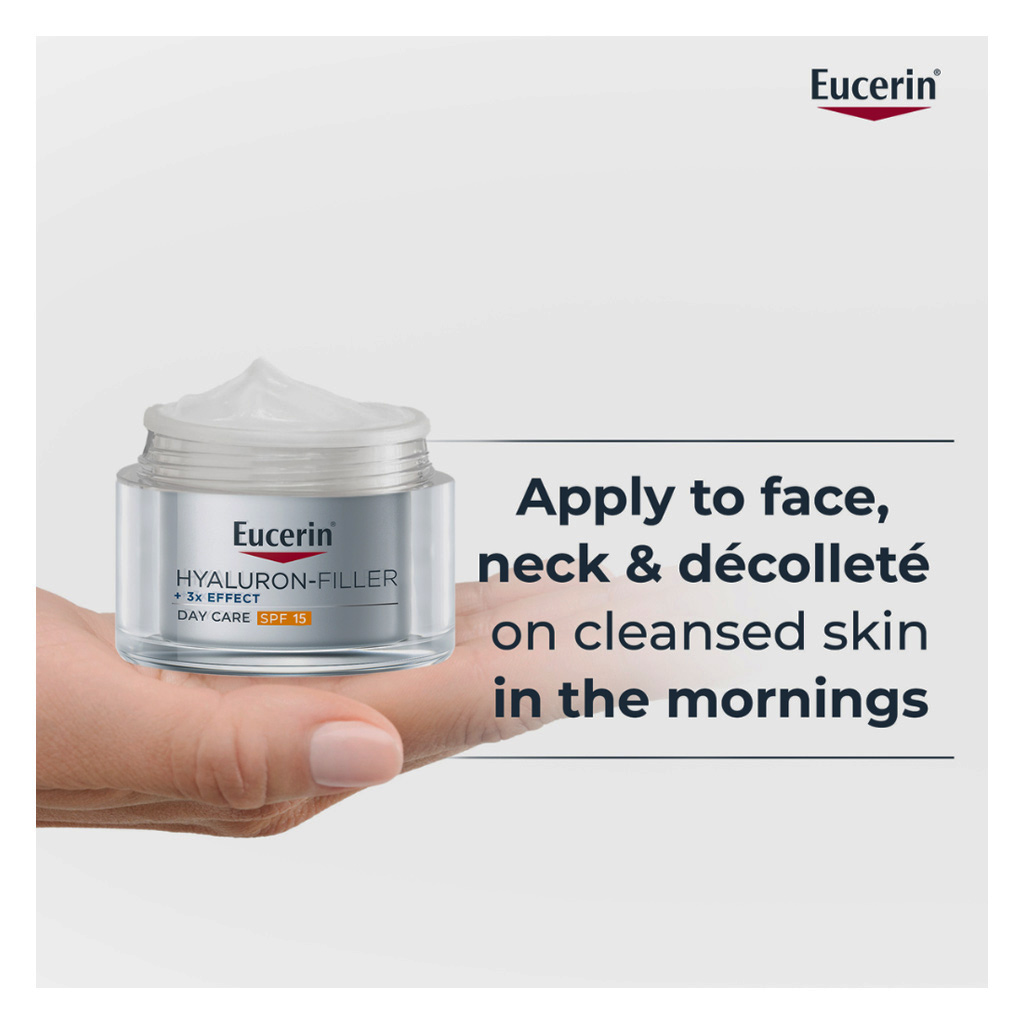 Eucerin Hyaluron-Filler 3x Effect SPF 15 Anti-Wrinkle Day Cream 50ml
