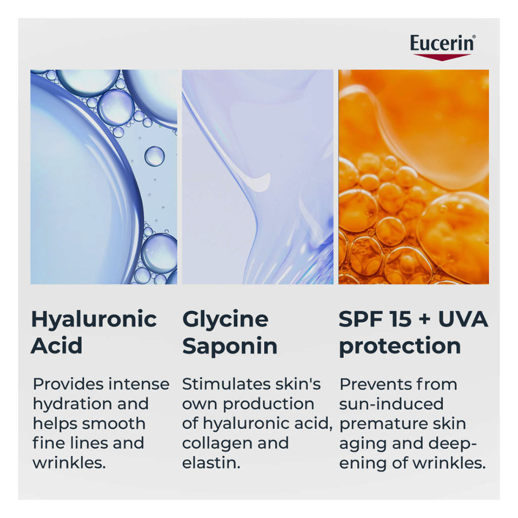 Eucerin Hyaluron-Filler 3x Effect SPF 15 Anti-Wrinkle Day Cream 50ml