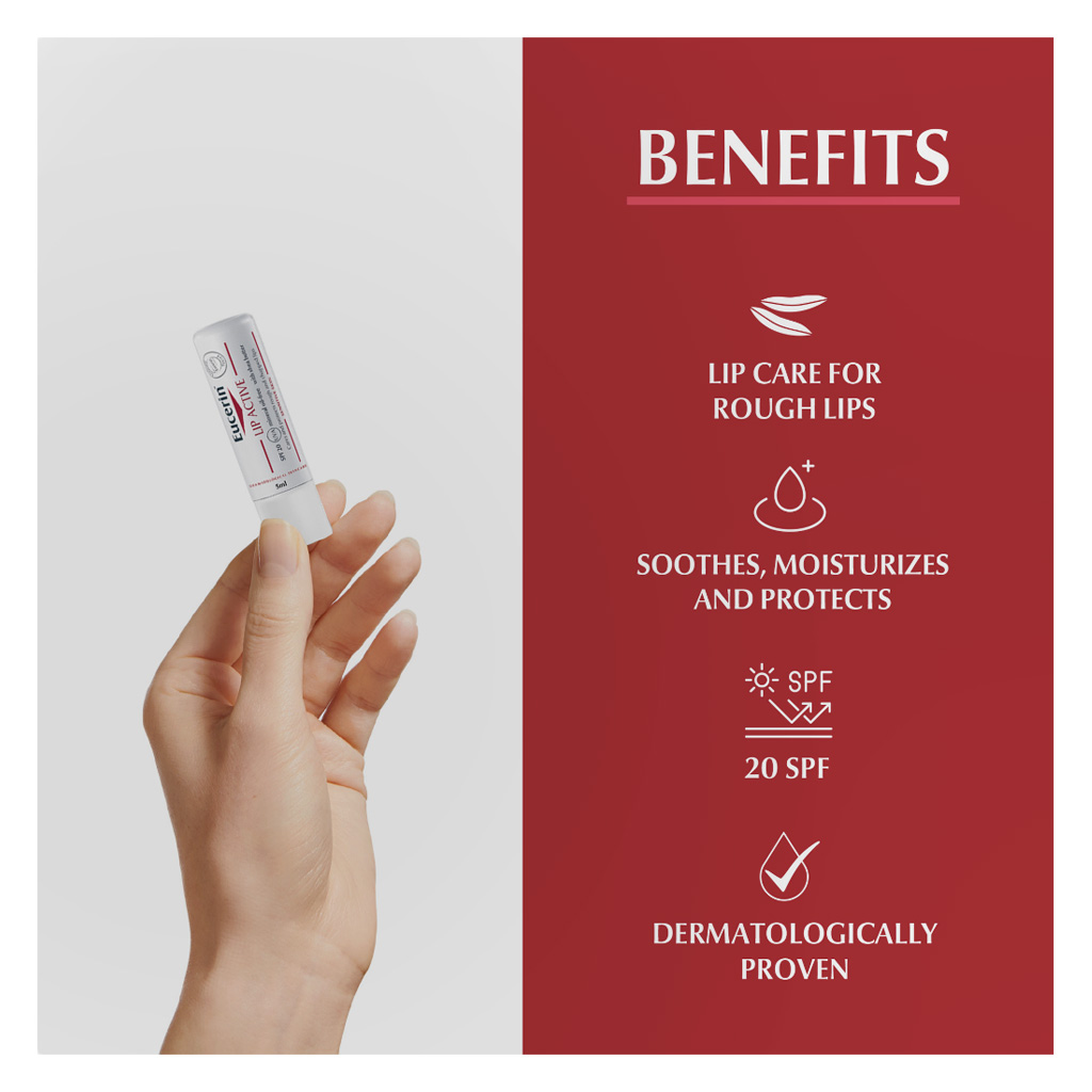 Eucerin Lip Active SPF20 Soothing Lip Balm 4.8g