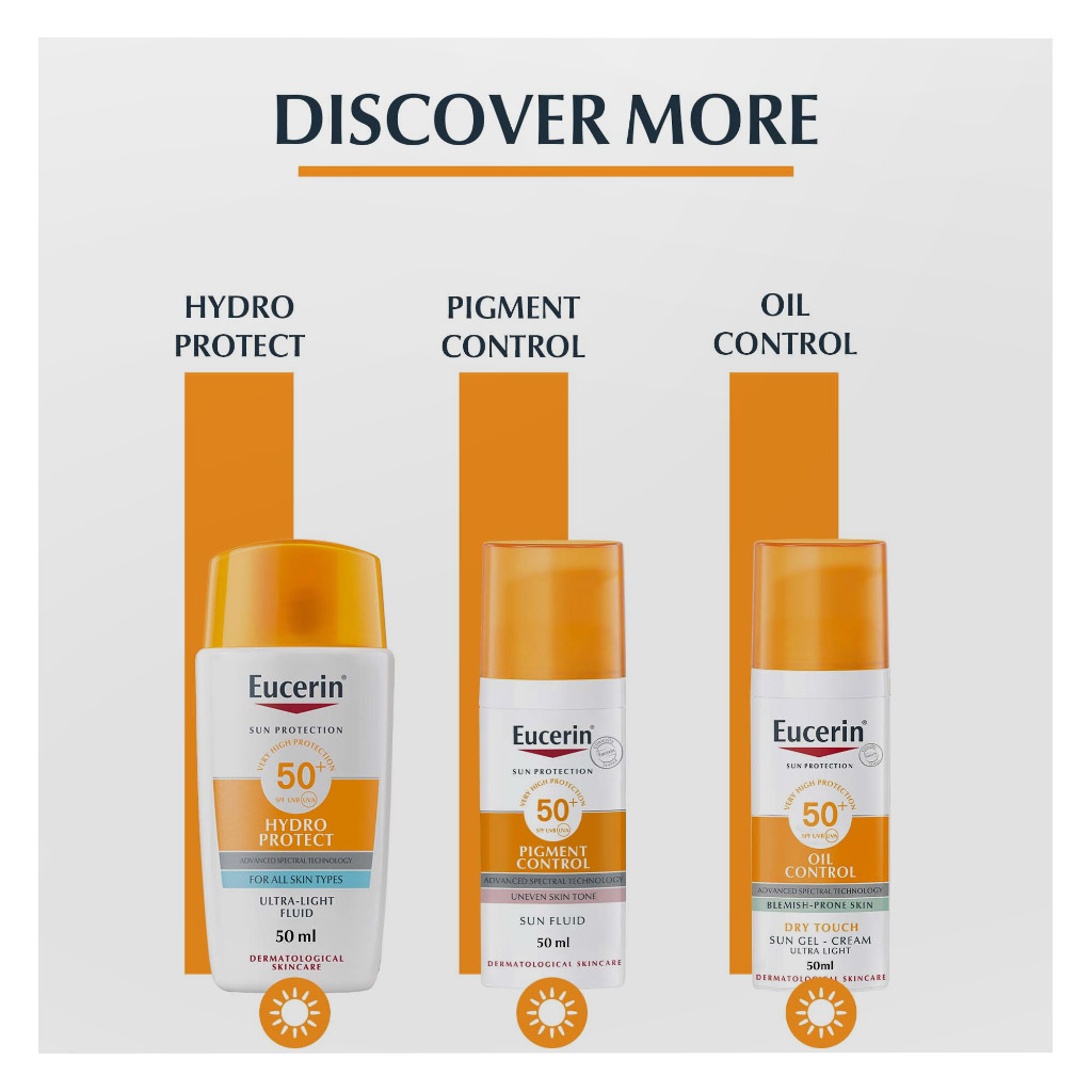 Eucerin Sun Sensitive Protect SPF50+ Sunscreen Cream For Sensitive Skin 50ml