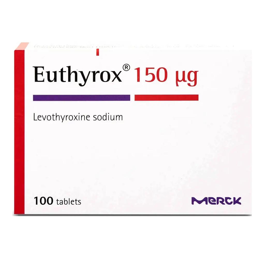 Euthyrox 150mcg Tablets, Pack of 100's