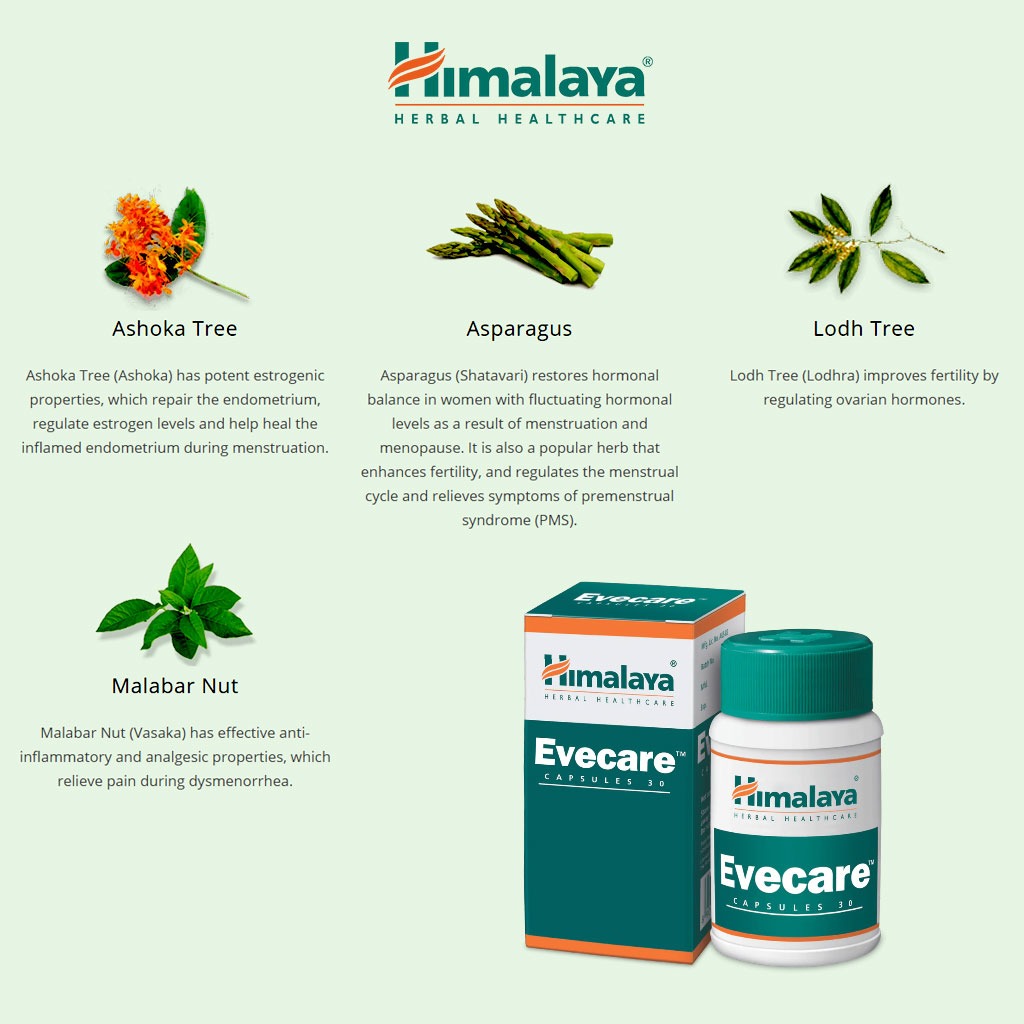 Himalaya Evecare Capsules 30's